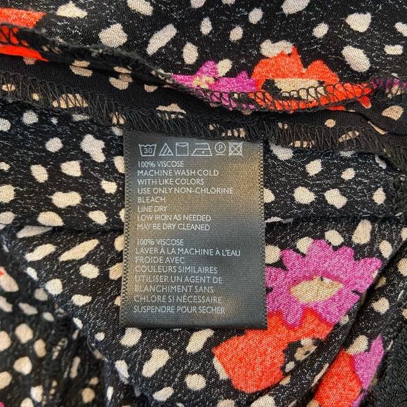 Urban Outfitters Lacey Mini Slip Cheetah Floral Skirt Small - Picture 4 of 5